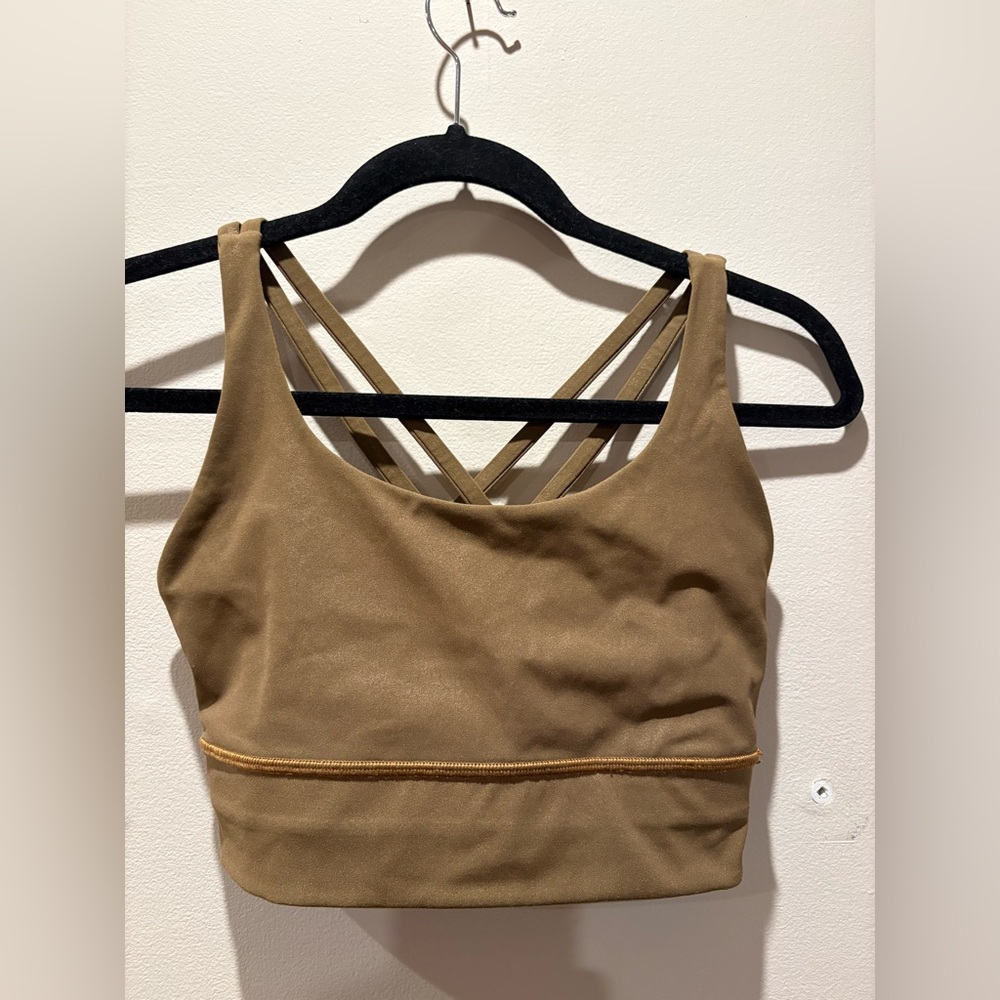 Lululemon Copper Sports Bra